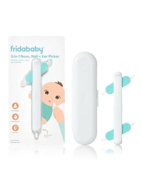 Frida Baby 3-in-1 Picker: Ear Health Tool With Storage Case NWT